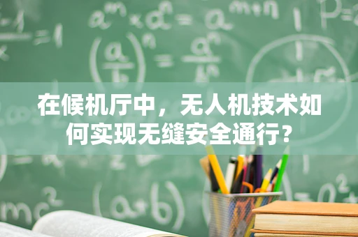 在候机厅中，无人机技术如何实现无缝安全通行？
