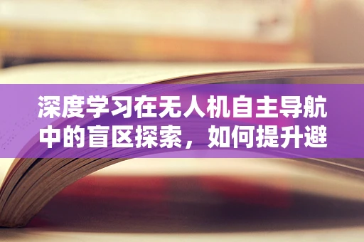 深度学习在无人机自主导航中的盲区探索，如何提升避障精度？