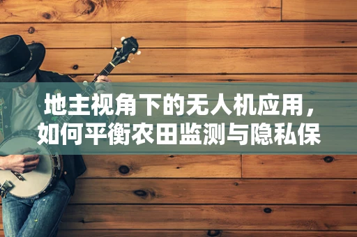 地主视角下的无人机应用，如何平衡农田监测与隐私保护？