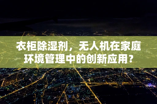 衣柜除湿剂，无人机在家庭环境管理中的创新应用？
