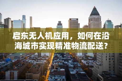 启东无人机应用，如何在沿海城市实现精准物流配送？
