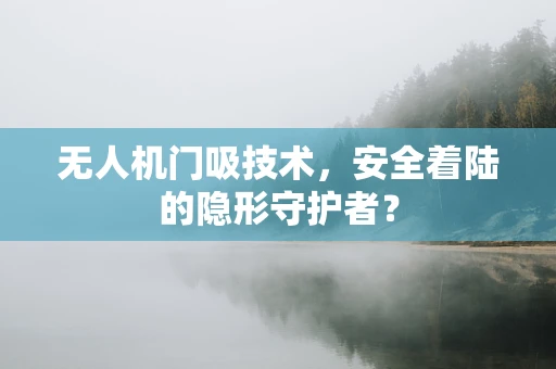 无人机门吸技术，安全着陆的隐形守护者？