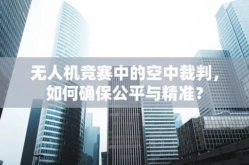 无人机竞赛中的空中裁判，如何确保公平与精准？