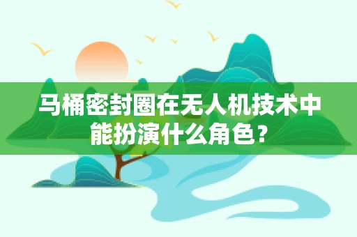 马桶密封圈在无人机技术中能扮演什么角色？
