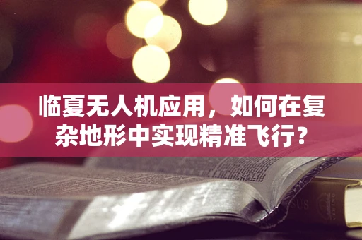 临夏无人机应用，如何在复杂地形中实现精准飞行？