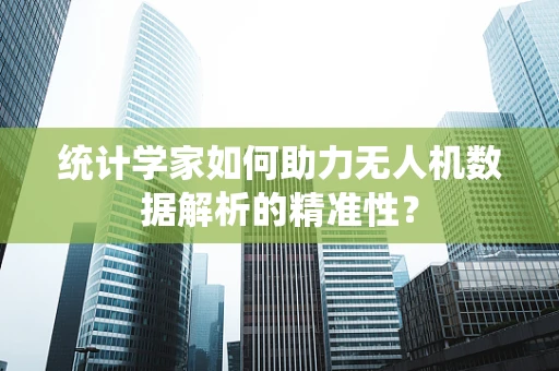 统计学家如何助力无人机数据解析的精准性？