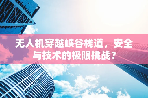 无人机穿越峡谷栈道，安全与技术的极限挑战？