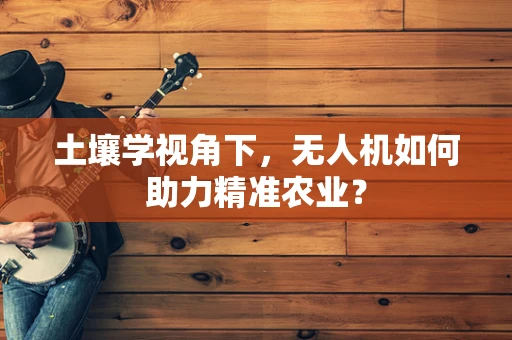 土壤学视角下，无人机如何助力精准农业？