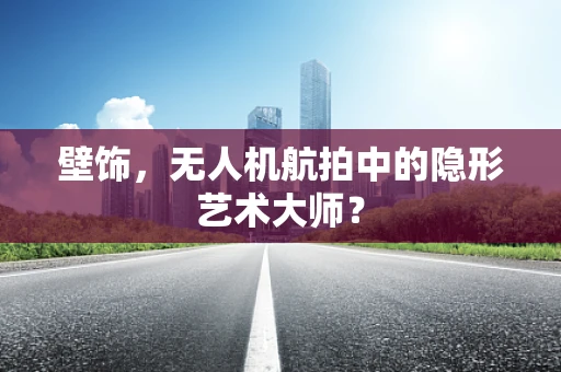 壁饰，无人机航拍中的隐形艺术大师？