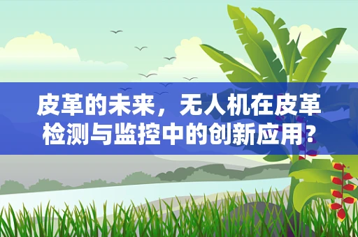 皮革的未来，无人机在皮革检测与监控中的创新应用？