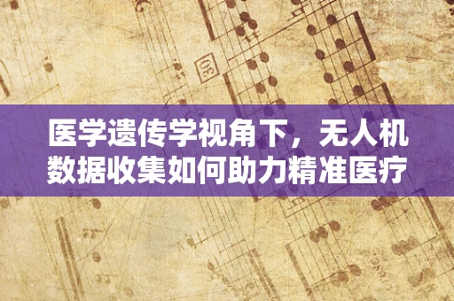 医学遗传学视角下，无人机数据收集如何助力精准医疗？