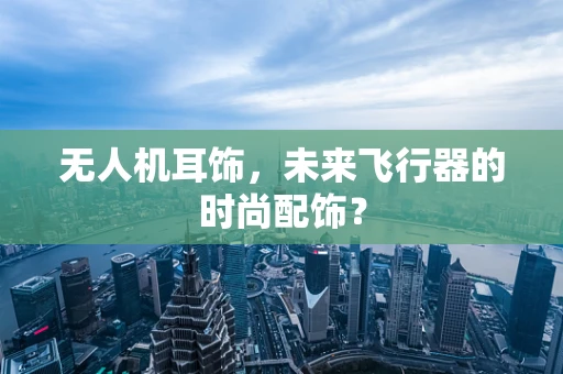 无人机耳饰，未来飞行器的时尚配饰？