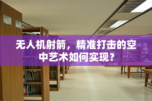 无人机射箭，精准打击的空中艺术如何实现？