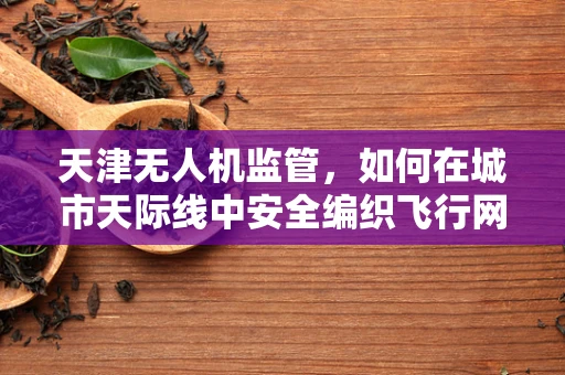 天津无人机监管，如何在城市天际线中安全编织飞行网络？