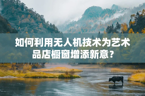 如何利用无人机技术为艺术品店橱窗增添新意？