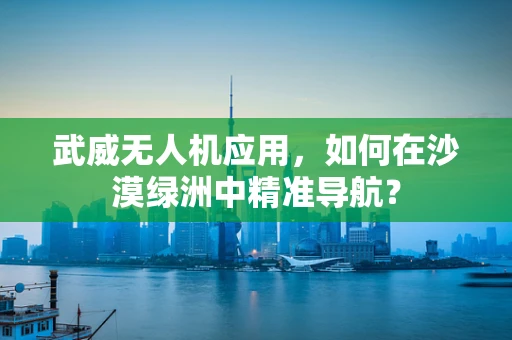 武威无人机应用，如何在沙漠绿洲中精准导航？
