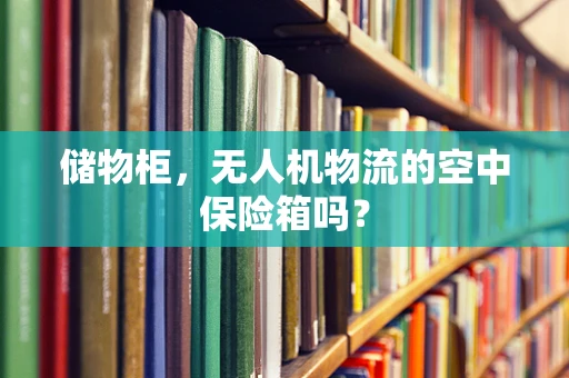 储物柜，无人机物流的空中保险箱吗？