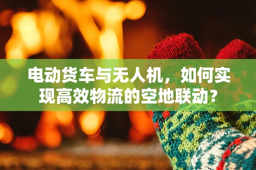 电动货车与无人机，如何实现高效物流的空地联动？