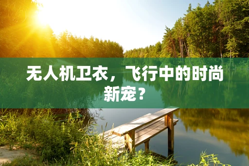 无人机卫衣，飞行中的时尚新宠？