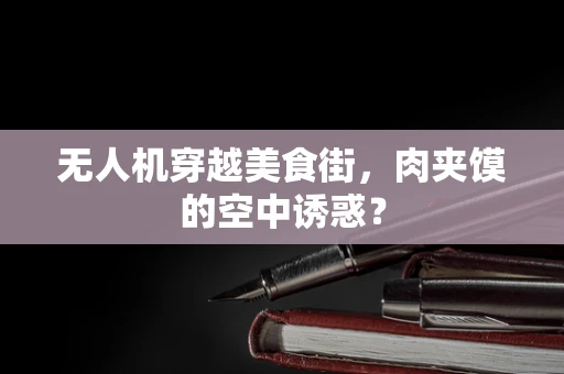 无人机穿越美食街，肉夹馍的空中诱惑？