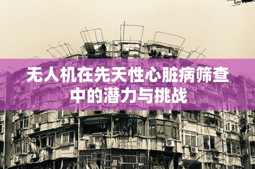 无人机在先天性心脏病筛查中的潜力与挑战