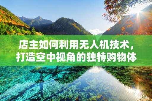 店主如何利用无人机技术，打造空中视角的独特购物体验？