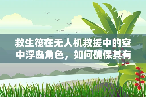 救生筏在无人机救援中的空中浮岛角色，如何确保其有效部署与维护？
