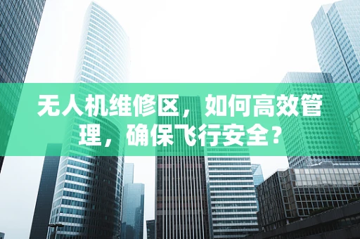无人机维修区，如何高效管理，确保飞行安全？