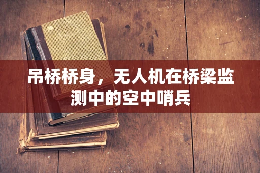 吊桥桥身，无人机在桥梁监测中的空中哨兵