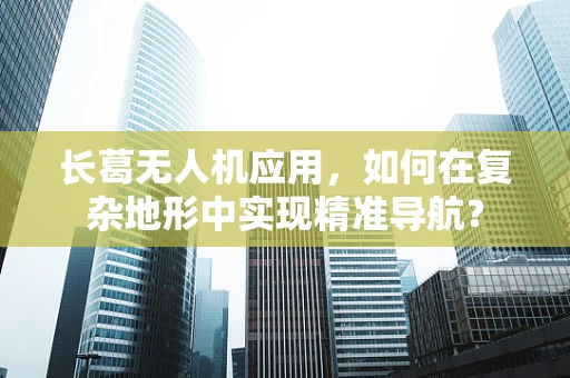 长葛无人机应用，如何在复杂地形中实现精准导航？