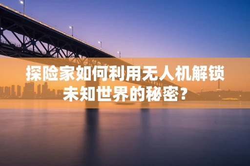 探险家如何利用无人机解锁未知世界的秘密？