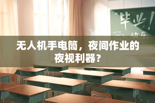 无人机手电筒，夜间作业的夜视利器？