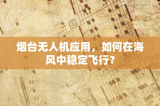 烟台无人机应用，如何在海风中稳定飞行？