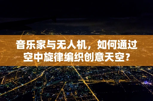 音乐家与无人机，如何通过空中旋律编织创意天空？