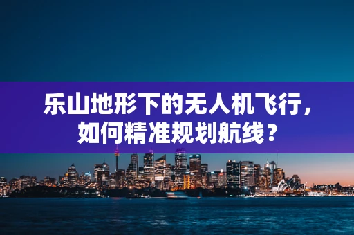 乐山地形下的无人机飞行，如何精准规划航线？