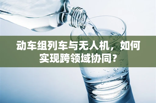 动车组列车与无人机，如何实现跨领域协同？