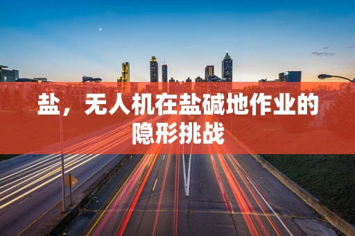 盐，无人机在盐碱地作业的隐形挑战