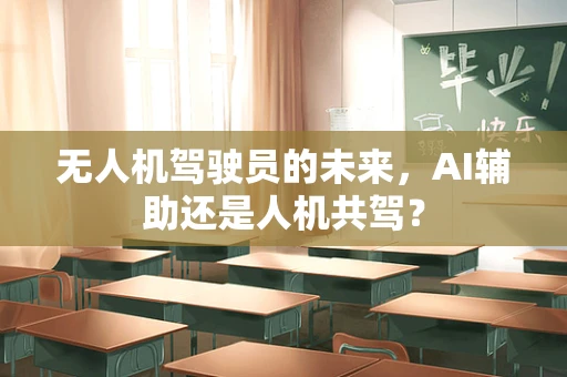 无人机驾驶员的未来，AI辅助还是人机共驾？