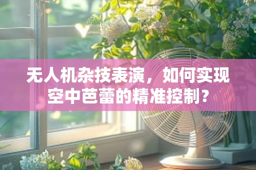 无人机杂技表演，如何实现空中芭蕾的精准控制？