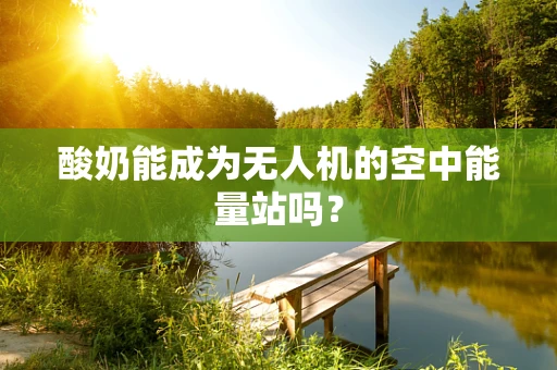 酸奶能成为无人机的空中能量站吗？