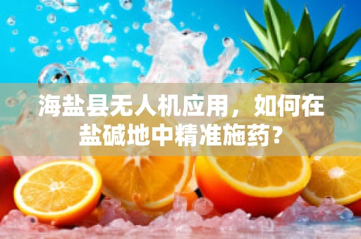 海盐县无人机应用，如何在盐碱地中精准施药？