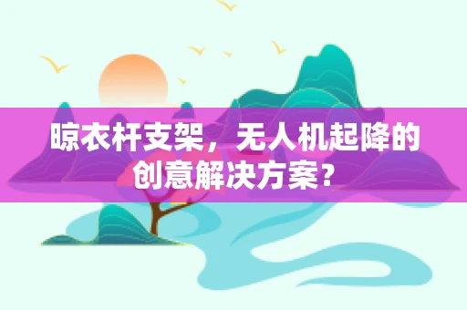晾衣杆支架，无人机起降的创意解决方案？