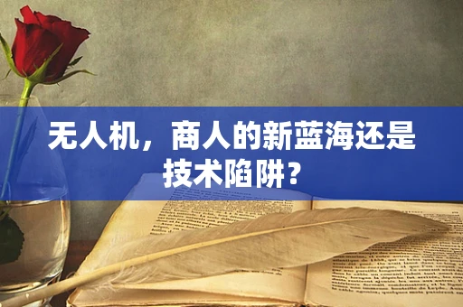 无人机，商人的新蓝海还是技术陷阱？