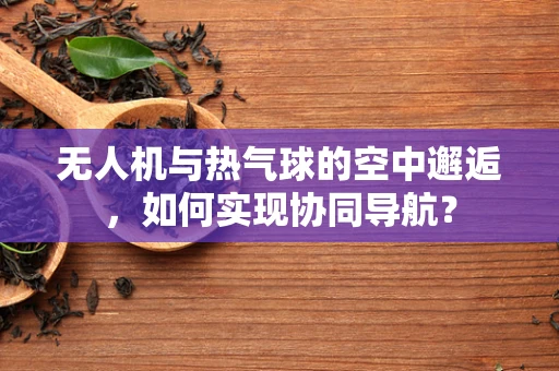 无人机与热气球的空中邂逅，如何实现协同导航？