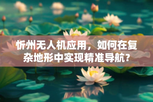 忻州无人机应用，如何在复杂地形中实现精准导航？