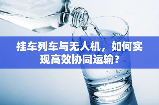 挂车列车与无人机，如何实现高效协同运输？
