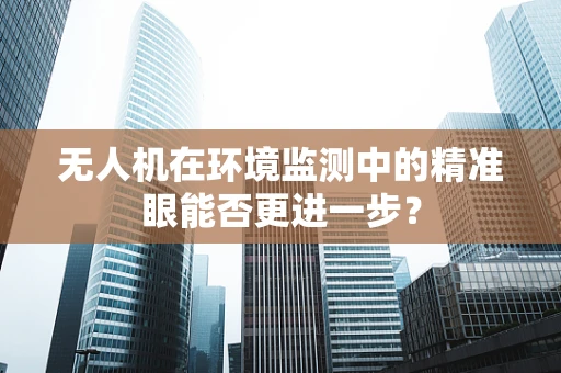 无人机在环境监测中的精准眼能否更进一步？