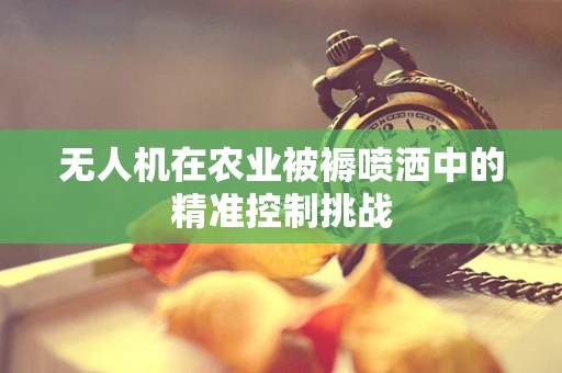 无人机在农业被褥喷洒中的精准控制挑战