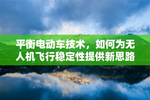平衡电动车技术，如何为无人机飞行稳定性提供新思路？