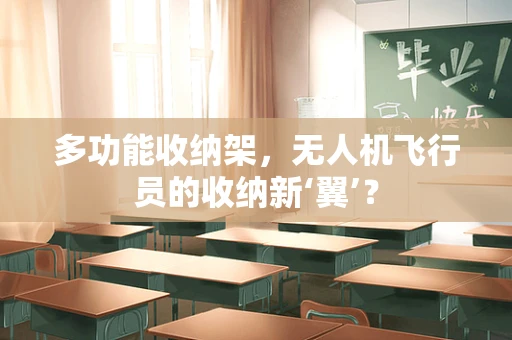 多功能收纳架，无人机飞行员的收纳新‘翼’？